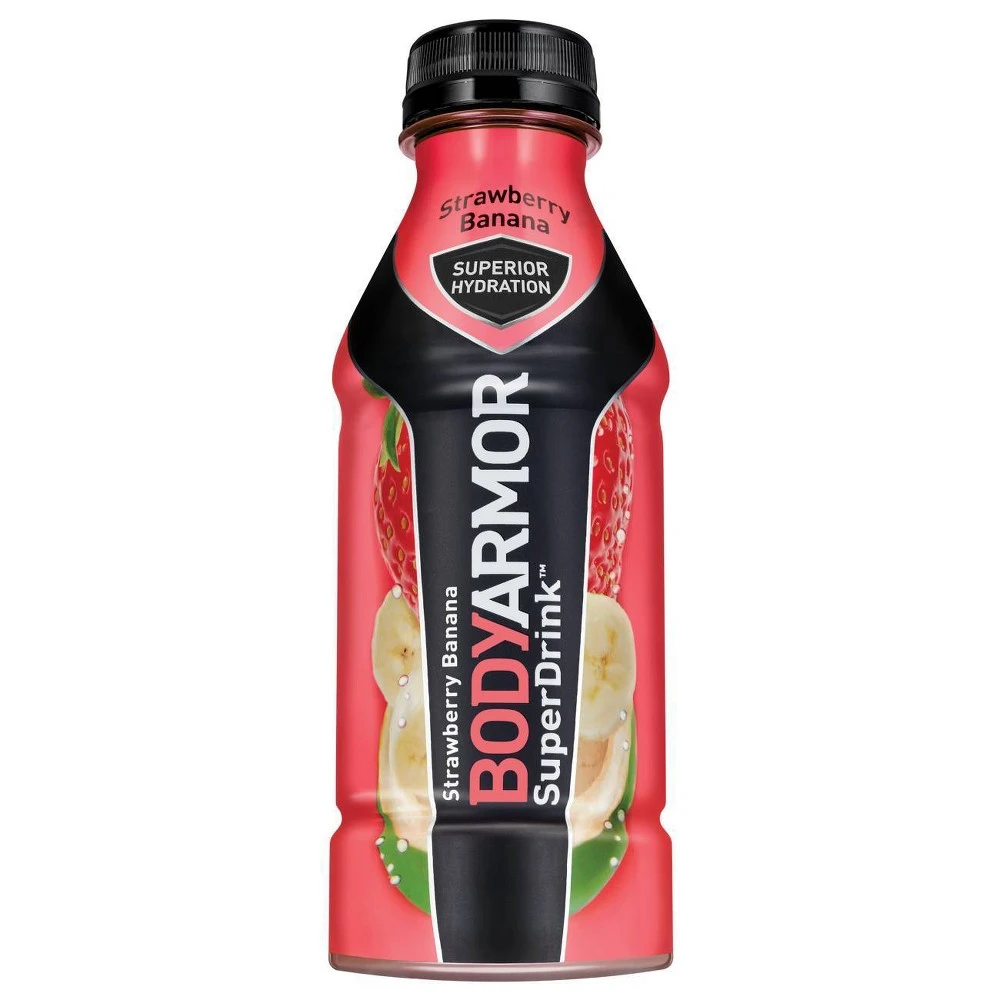 BODYARMOR SuperDrink Strawberry Banana, 16.0 FL OZ