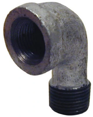 G-s9010 Galvanized Street Elbow Fitting - 1 Inch, 90 Degree Angle