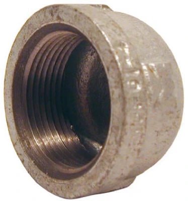 G-cap15 Galvanized Cap - 1.5 Inch Pipe Fitting