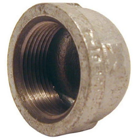 G-cap03 Galvanized Cap - 0.38 Inch Pipe Fitting