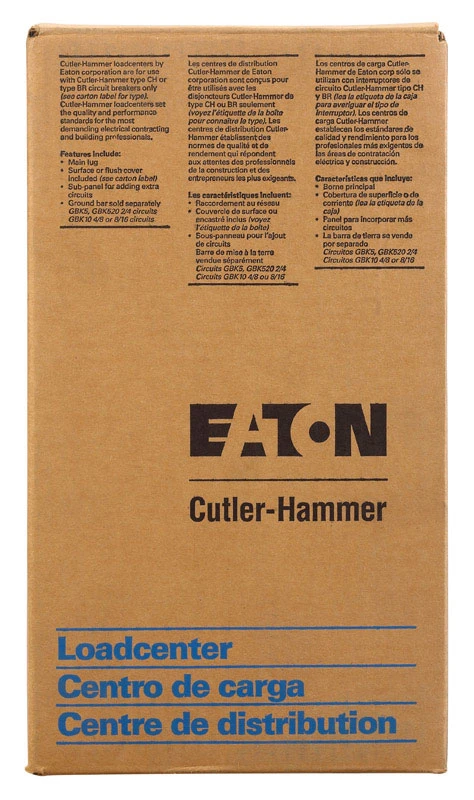 Eaton Br2100brp 100 Amp 2-space Outdoor Circuit Breaker Enclosure