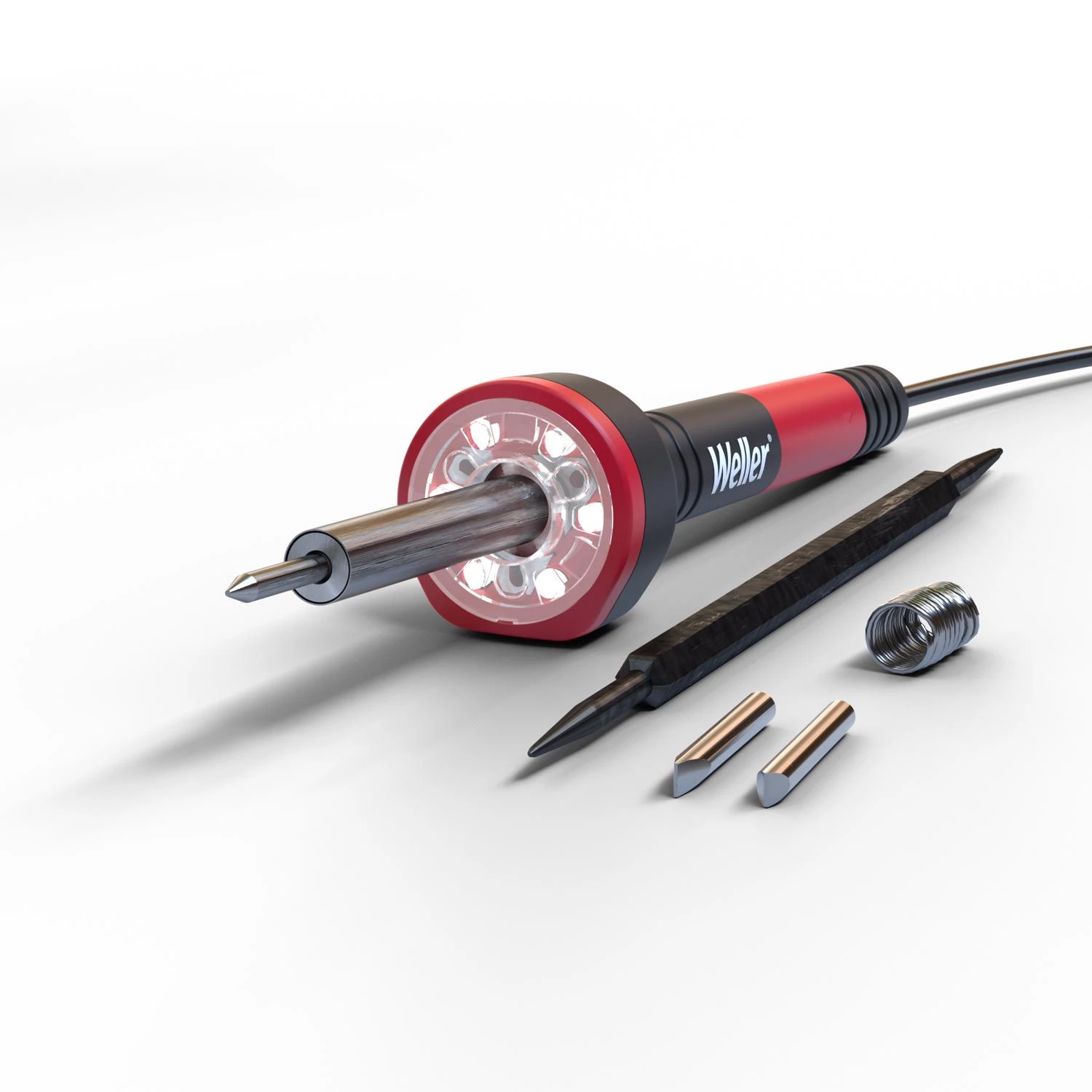 Weller 12.15 in. Corded Soldering Iron Kit 25 watts Orange 1 pk