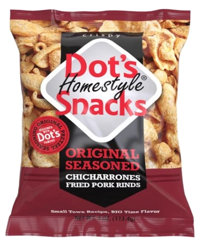 Homestyle Original Seasoned Pork Strip 4 Oz Bagged Snack