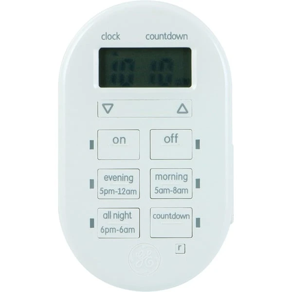 13479 Touchsmart Plug-in Indoor Digital Timer With 6-preset Settings