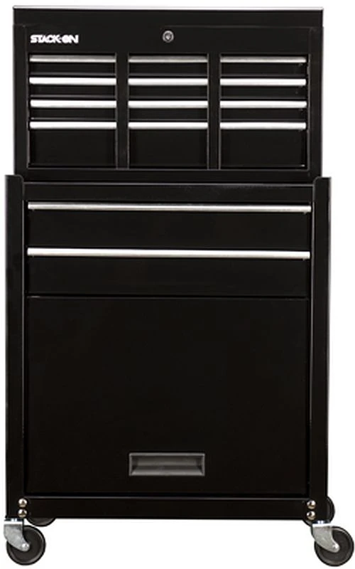 26 In. 6-drawer Tool Chest Cabinet Combo In Black Scblk-600-ds