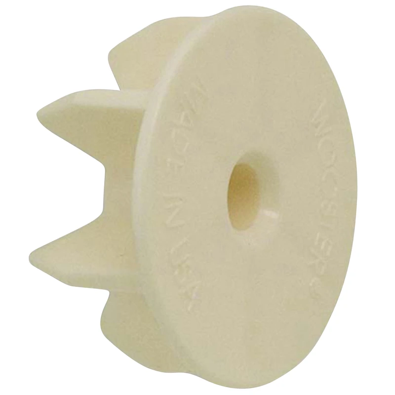 Wooster R087 Roller End Cap, Polypropylene, Ivory