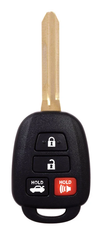 5004074 Renewal Kit For Toyota 4-button New Style Remote Key Case & Button Pad