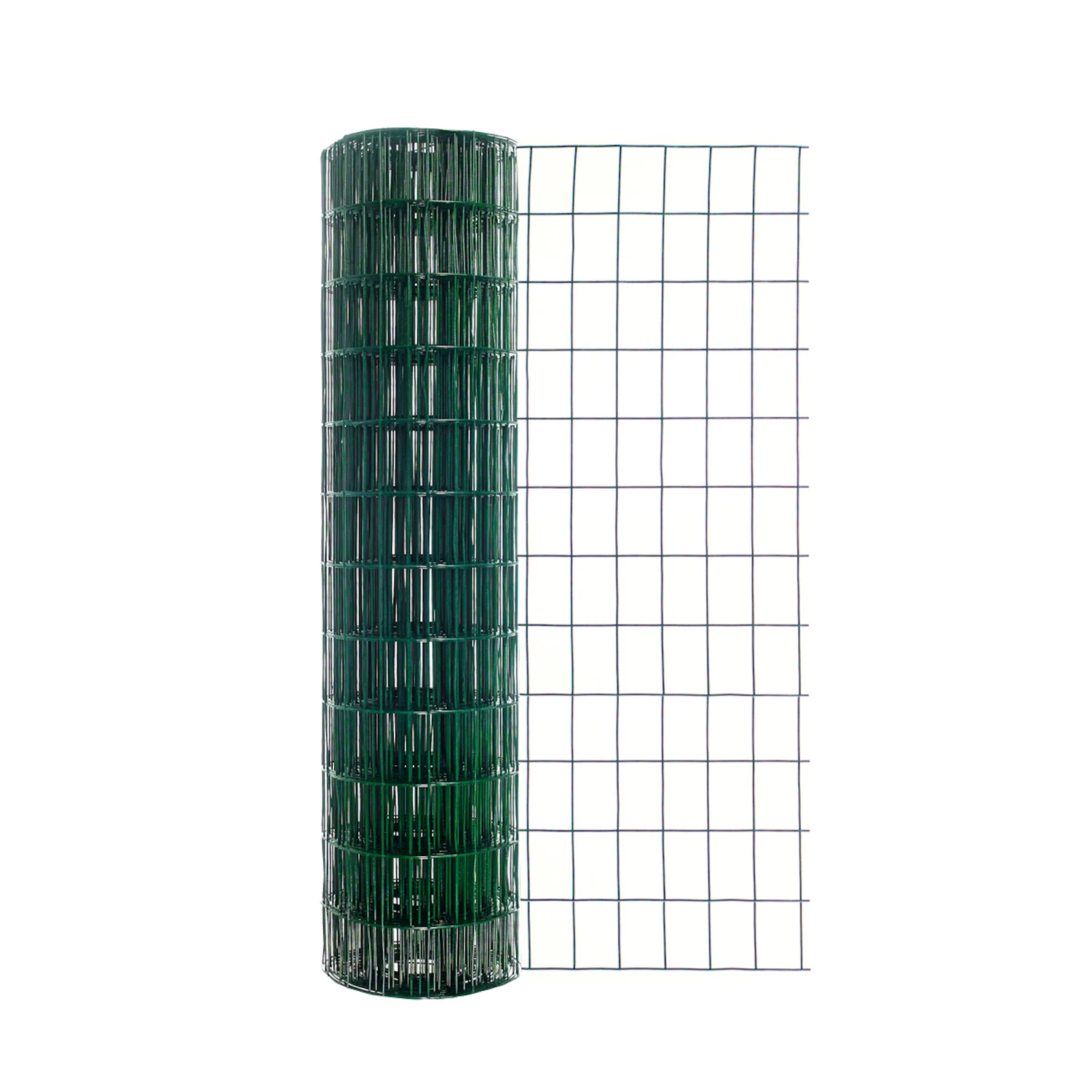 36 In. H X 50 Ft. L Green Vinyl Coated Steel Welded Wire Fence