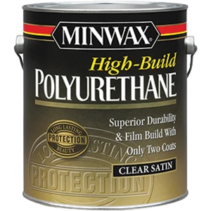 Minwax 71092 High Build Gallon Satin High Build Polyurethane