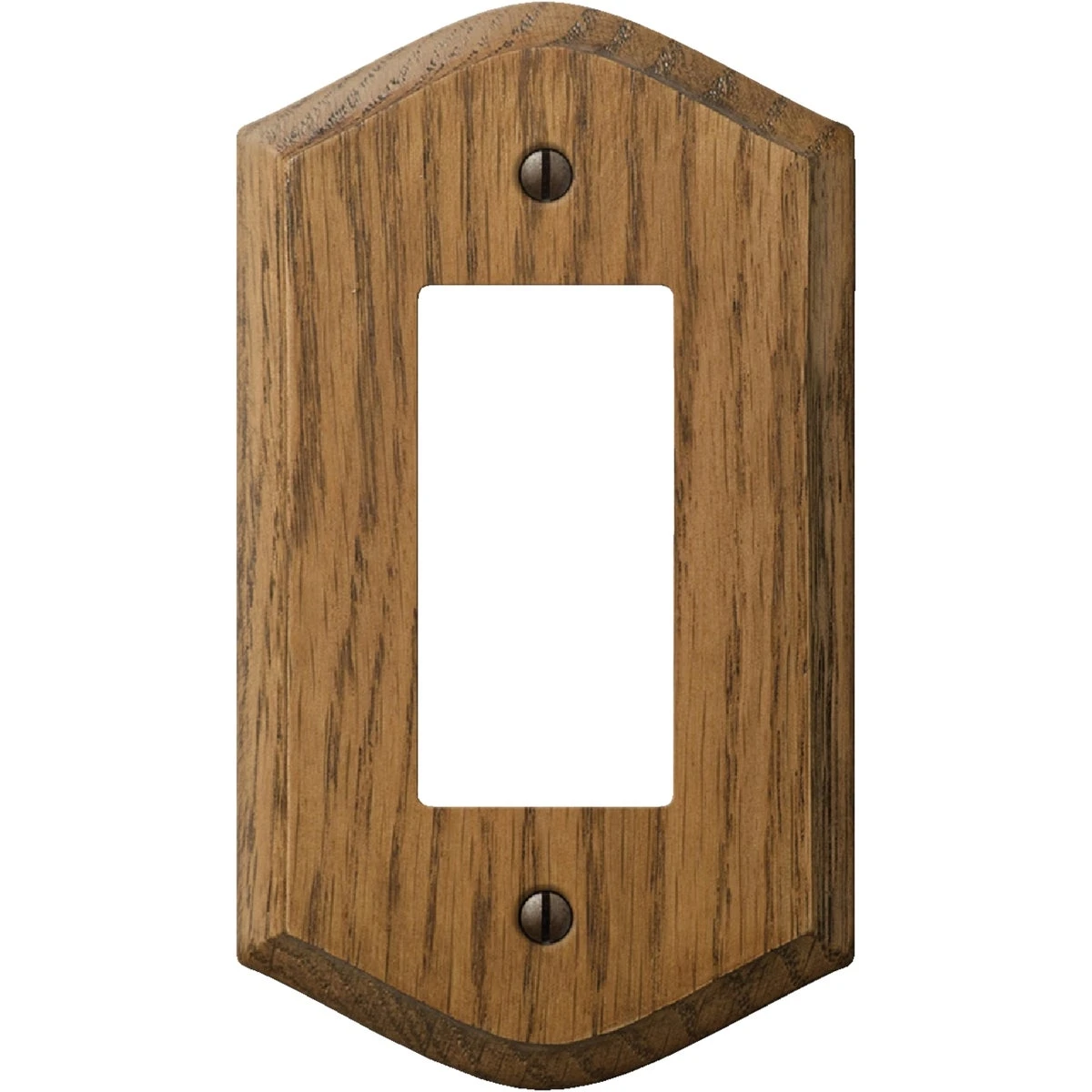 717 Country Oak Gfi Wall Plate - Decorative 1 Gang Design