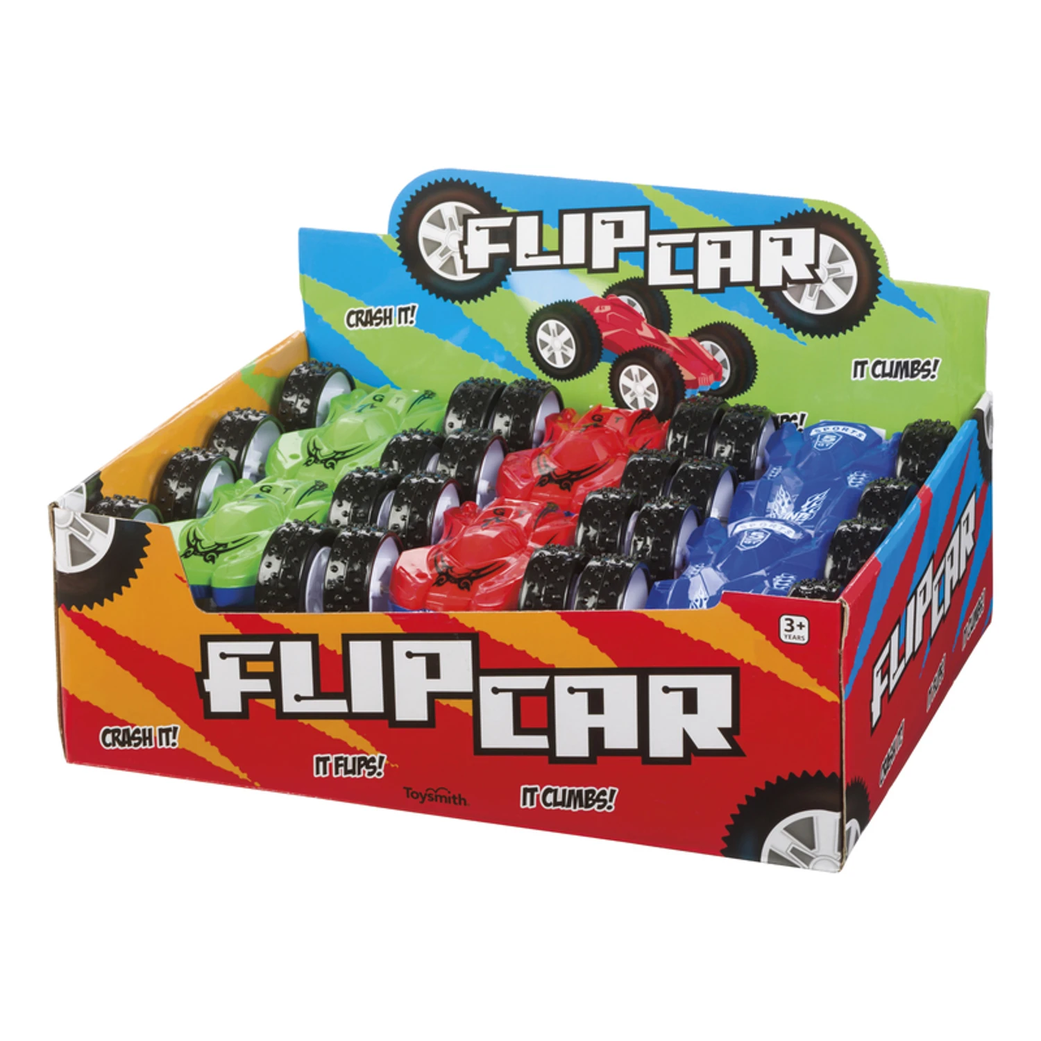Double Sided Flip Car Assorted Colors 1 Piece