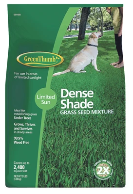 Usa Green Thumb 531493 3-pound Dense Shade Grass Seed Mixture