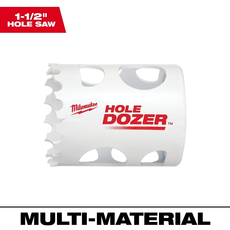 Hole Dozer 1-1/2 In. Bi-metal Hole Saw With Quick-change System