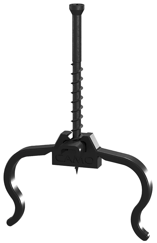 Edgeclip Hidden Deck Fasteners, 900 Count, T-15 Driver Bit Included, 2-1/4 In L