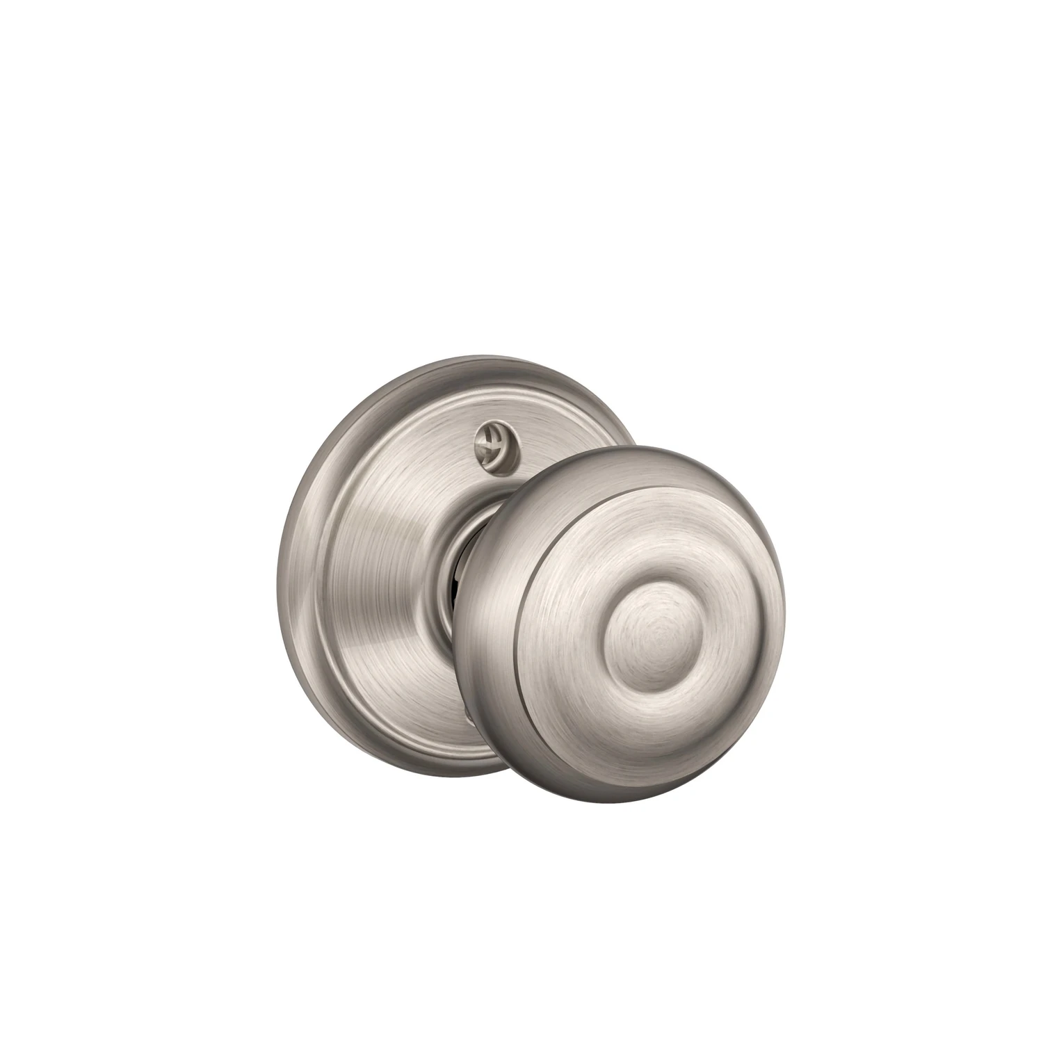 Schlage Georgian Satin Nickel Dummy Knob Right or Left Handed Schlage Georgian Satin Nickel Dummy Knob Right or Left Handed