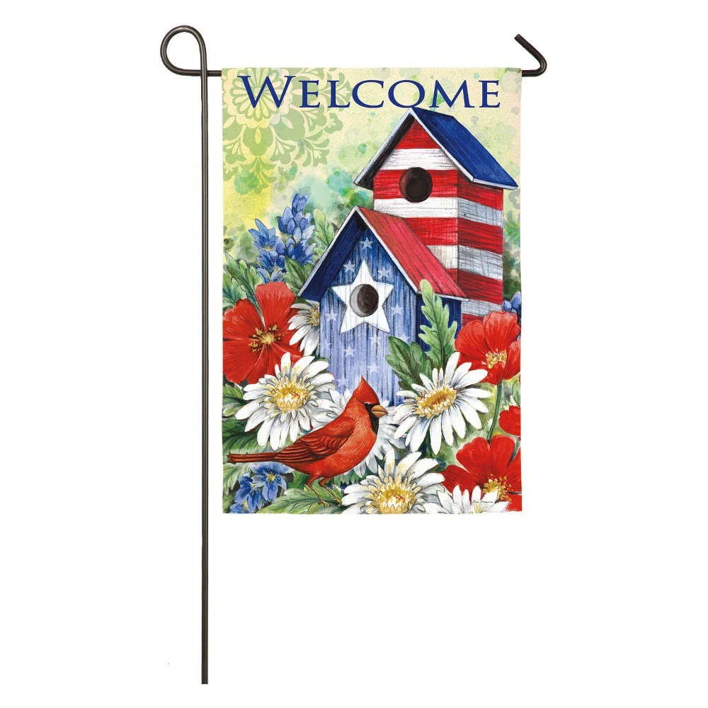 GF PATROTIC BIRDHOUSE & CARDINAL