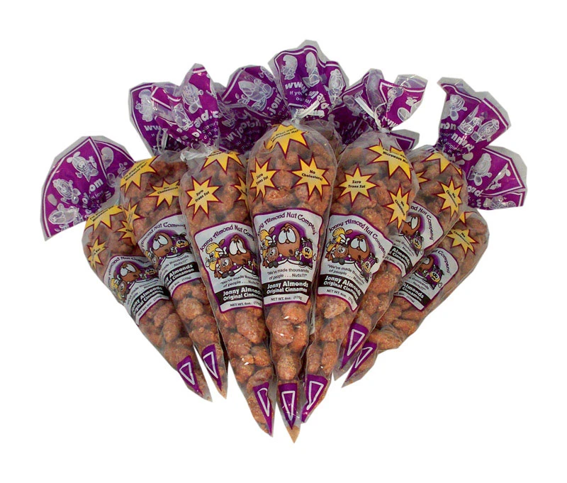 Original Cinnamon Almonds 5 Oz Bag - Delicious Snack