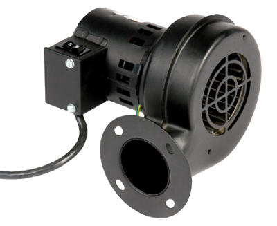 Ac-16 Room Air Blower For Wood Stoves - 2-speed, Black