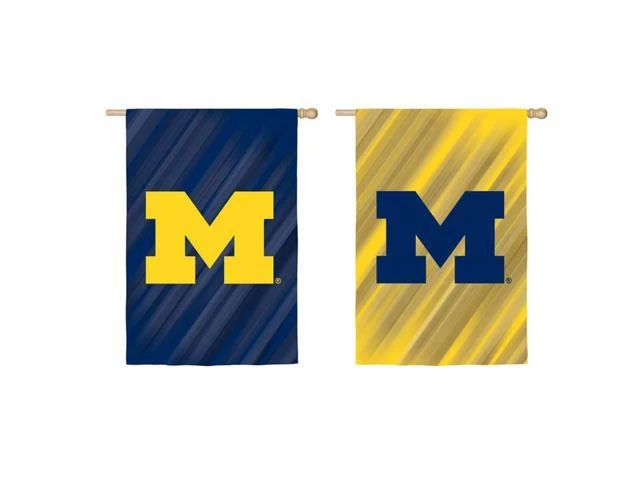 FLAG U OF M DOUBLE SIDED REG