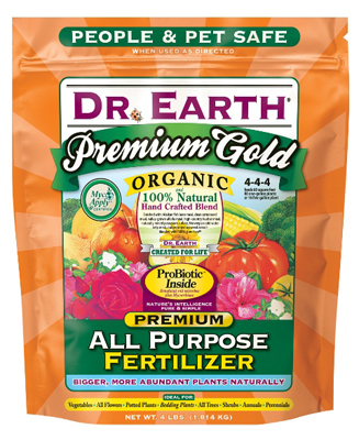 Premium Gold Organic Granules Plant Food 12 Lb - All Purpose Fertilizer