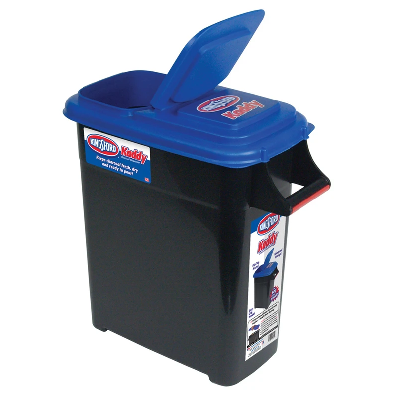 Kaddy Plastic Charcoal Dispenser 24.5 In. L X 12.5 In. W, 20 Gallon Capacity