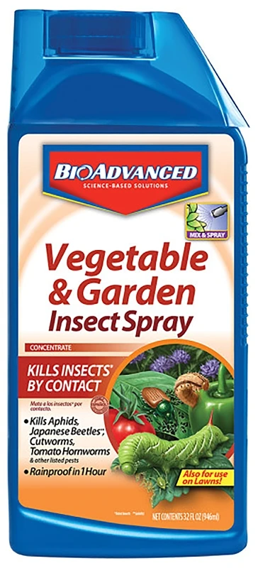 Advanced Vegetable & Garden Insect Killer, 32 Oz. Concentrate Spray