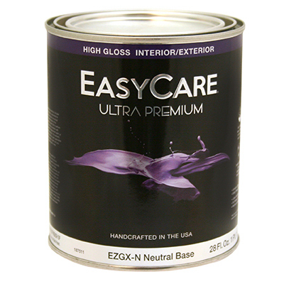 Ultra Premium Interior/exterior High Gloss Finish Base, Ezgx-n, Neutral, Quart