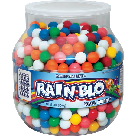 RAIN BLO BUBBLE GUM BALLS