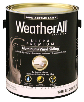 Aluminum/Vinyl Siding Paint, Deep Base, 1-Gal.