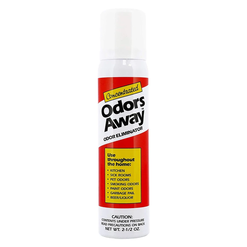 No Scent Odor Control Spray 2.5 Oz Aerosol - Odor Eliminator