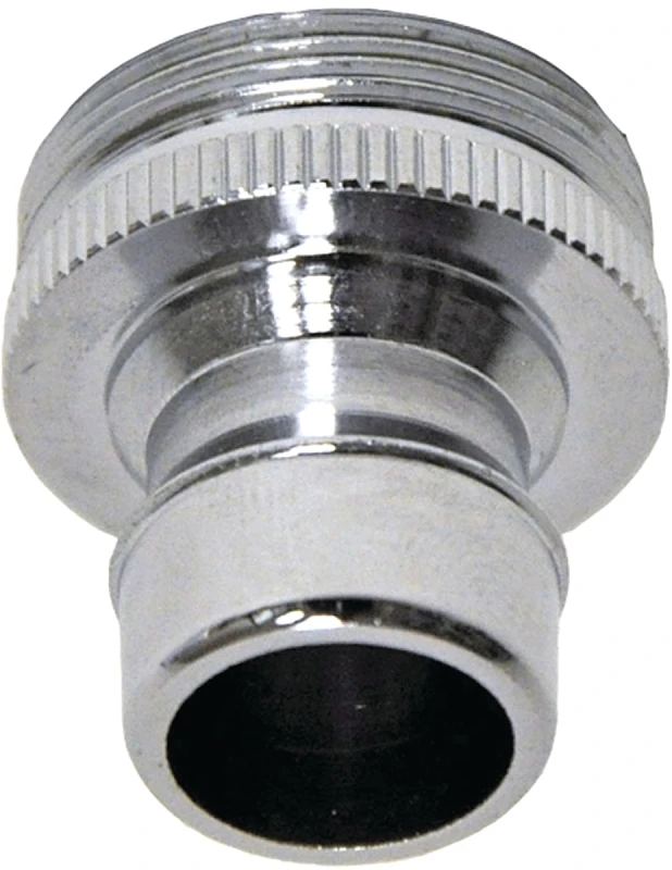 Danco Chrome 55/64 in. x 15/16 in. Dishwasher Adapter 1 pack