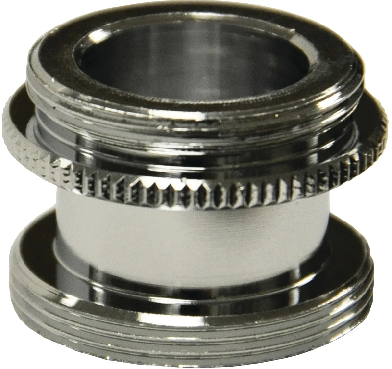 Danco Chrome 55/64 in. x 15/16 in. Male Aerator Adapter 1 pack