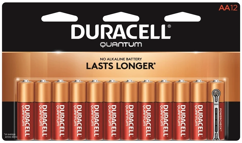 Quantum Alkaline Batteries, AA, 12-Pk.