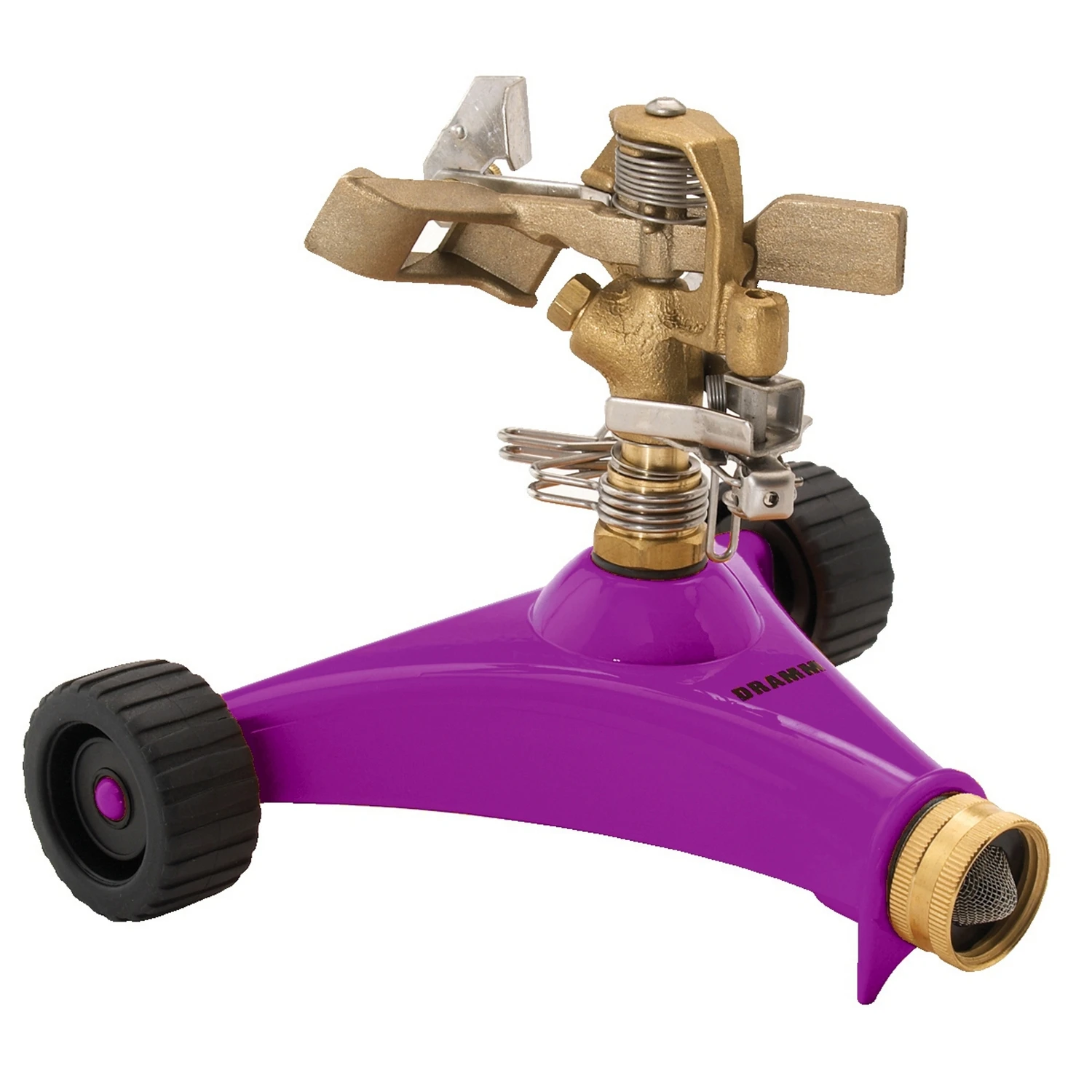 Dramm ColorStorm Metal Wheeled Base Impulse Sprinkler 5281 sq ft Dramm ColorStorm Metal Wheeled Base Impulse Sprinkler 5281 sq ft