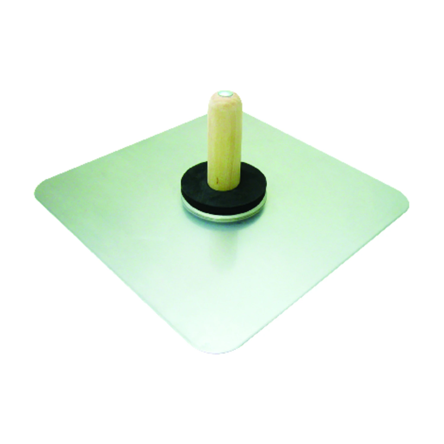 Aluminum Hawk 13 In. W X 13 In. L With Wood Handle And Callus Preventer