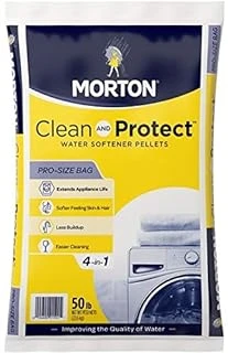 Clean & Protect Water Softening Pellets, 50 Lbs For Efficient Water Treatment