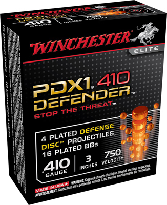 Pdx1 Defender .410 Gauge 3" Buckshot With 10 Rounds And 12 Bb Pellets