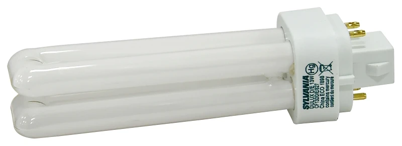 20942 Compact Fluorescent Light Bulb, 4 Pin Base, 13w, 900 Lumens