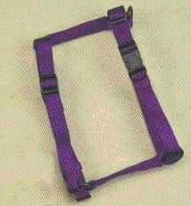 Hamilton Adjustable Comfort Dog Harness, Hot Purple, 5/8" X 12-20