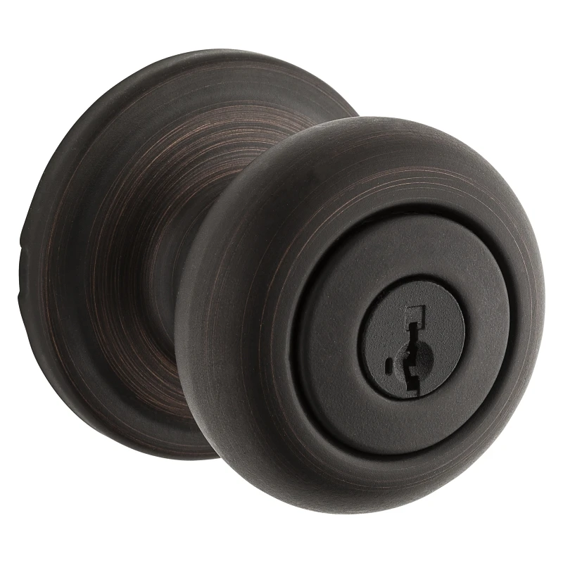 Hancock Entry Knob With Smartkey In Venetian Bronze Finish