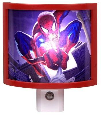 M9103 Marvel Spider-man Led Night Light - Auto On/off Feature