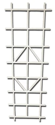 26200 2 X 6 Feet White Ladder Trellis