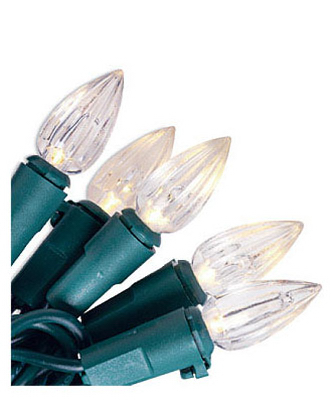 Christmas Lights Set, Warm White LED, 200-Ct. Spool