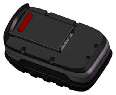 18-volt Nicad Battery Pack 134458 - 8 Pack