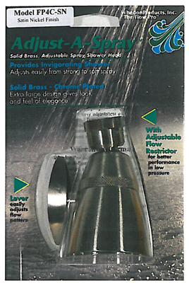 Nickel Adjust Spray Shwr Head