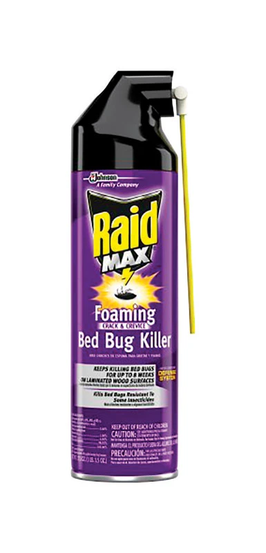 Max Foaming Crack And Crevice Bed Bug Killer 17.5 Oz Aerosol Can