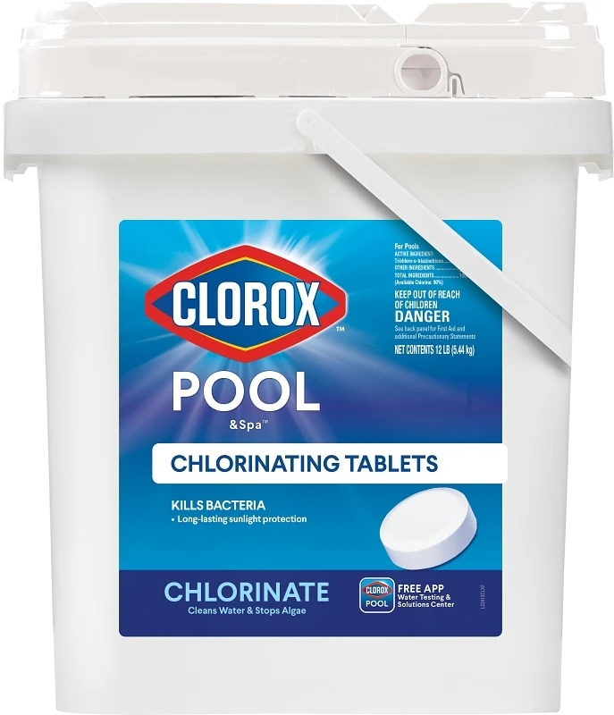 Pool & Spa Active99 3-inch Chlorinating Tablets, 12 Lb Bucket