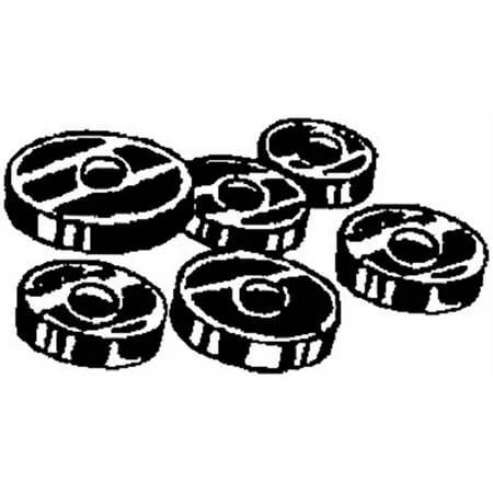 Faucet Washer,0 Bevel 6/Cd