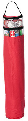 77020-1cc Red Gift Wrap Storage Container, 45-in., Pack Of 8