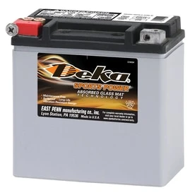 Etx14 12-volt Agm Motorcycle Battery With 220 Cold Cranking Amps